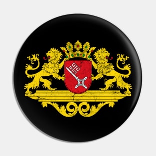 Bremen, Germany - Vintage Style Coat of Arms Pin