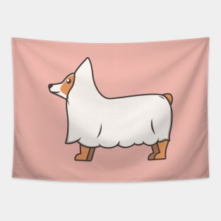 Ghost corgi Tapestry