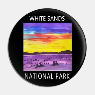 White Sands National Park New Mexico Pin