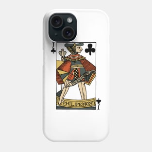 Character of Playing Card Jack of Clubs Phone Case