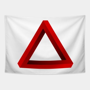 Impossible Penrose Triangle Tapestry