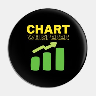 Data Analyst funny Chart Statistics Pin