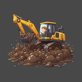 Cat Digger T-Shirt