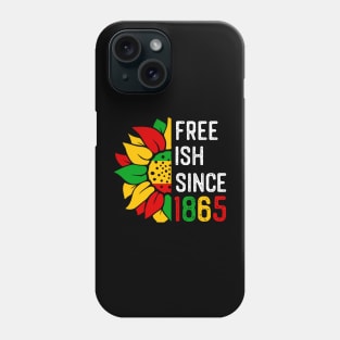 Celebrate Juneteenth Black History Celebrating Black Freedom Phone Case