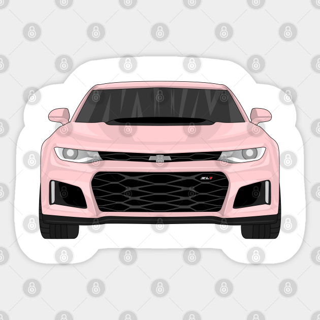 CAMARO PINK - Chevrolet Camaro 1le Zr1 - Sticker | TeePublic