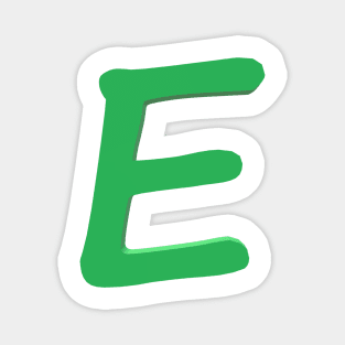 Letter E Magnet