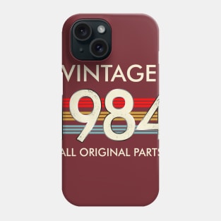 Vintage 1984 All Original Parts Phone Case