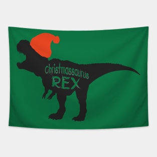 Christmasaous Rex, Santa Claus Dinosaur, Santasaurus Rex, Christmas Dinosaur, Dinosaur Tapestry