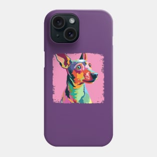 Rat Terrier Pop Art - Dog Lover Gifts Phone Case