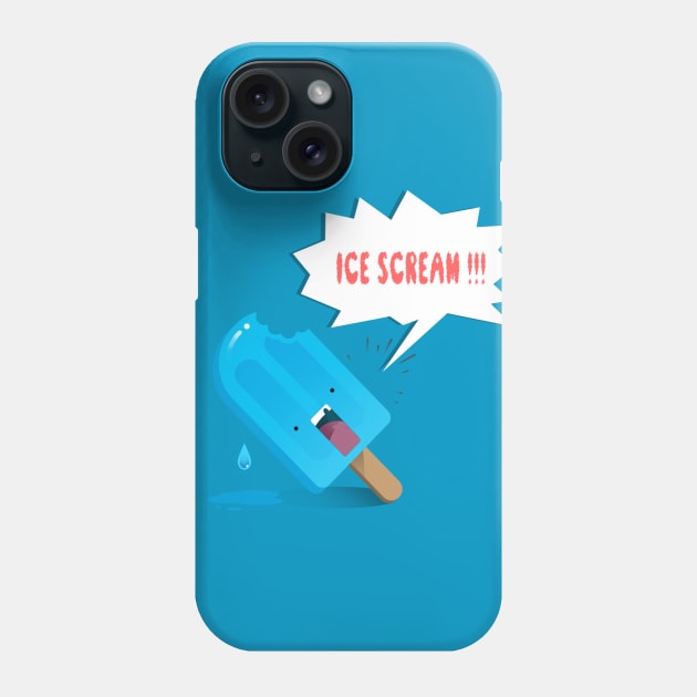 Ice Scream Phone Case by Drawerpunk