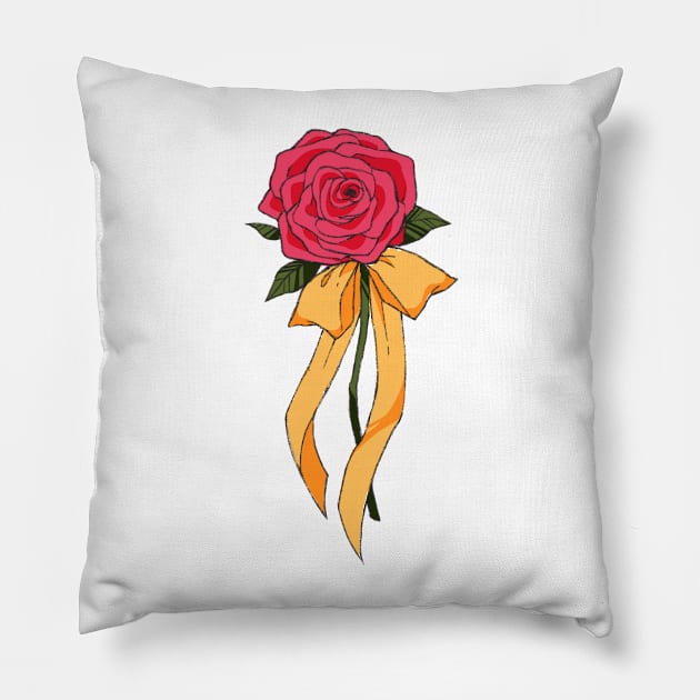 Nana anime rose Pillow by little-axii