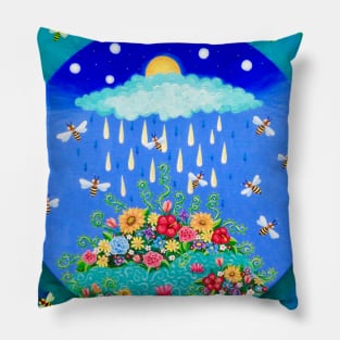 Bloom the Earth, Bee Happy Pillow