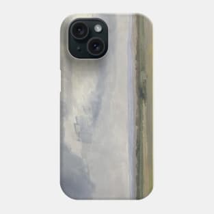 Basic Impressionist Field Oil on Canvas Phone Case