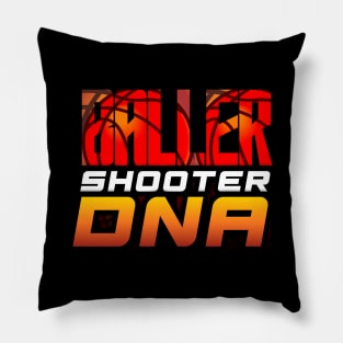 Baller Shooter DNA - Basketball Graphic Quote Pillow