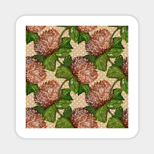 Autumn Flowers Magnet