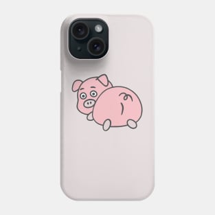 Piggie Buttie | Cute Pink Pig Butt Phone Case