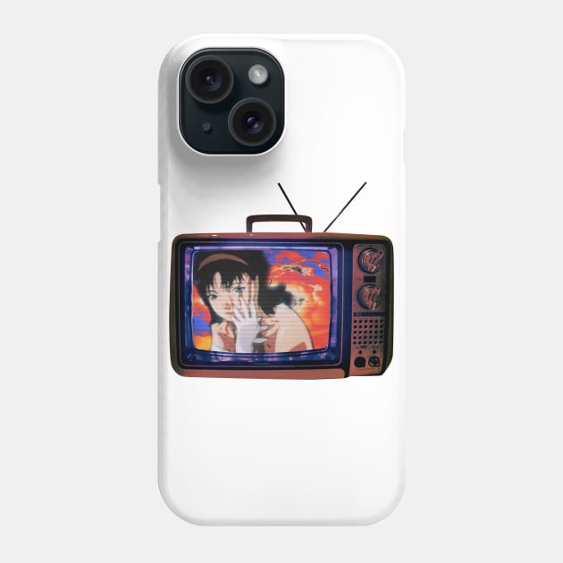 Perfect Blue - TV Phone Case by RAdesigns