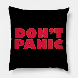 Don't Panic! Pillow