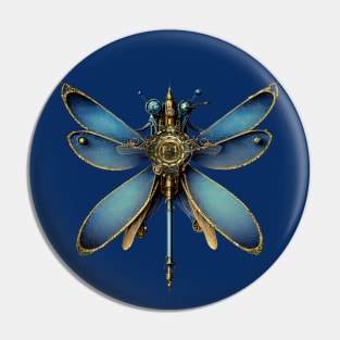 Steampunk Dragobfly Pin