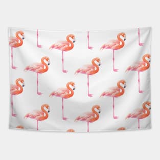Flamingo pattern Tapestry