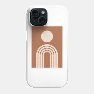 Mid-Century Modern - Terracotta Phone Case