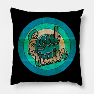 Retro Vintage Soul Train Pillow