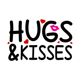 Hugs and Kisses Valentine day T-Shirt