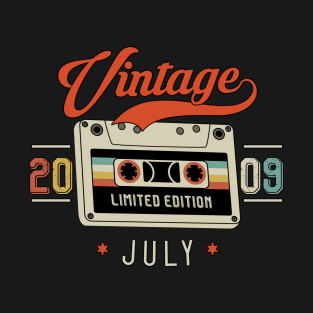 July 2009 - Limited Edition - Vintage Style T-Shirt