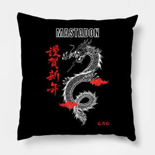 Dragon Streetwear Mastadon Pillow