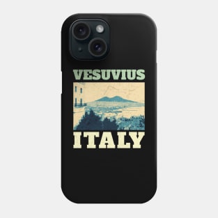 Vesuvius Italy - Retro Vintage Phone Case