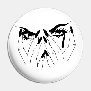 Look into behind this eyes Pin