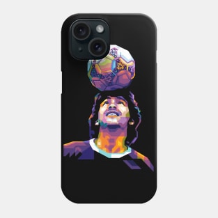 Diego Maradona WPAP style Phone Case