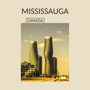 Mississauga Ontario Canada Souvenir Present Gift for Canadian T-shirt Apparel Mug Notebook Tote Pillow Sticker Magnet T-Shirt