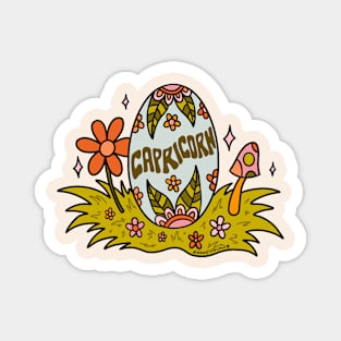 Capricorn Easter Egg Magnet