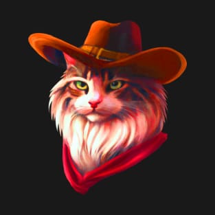 kitten wear like a cowboy T-Shirt