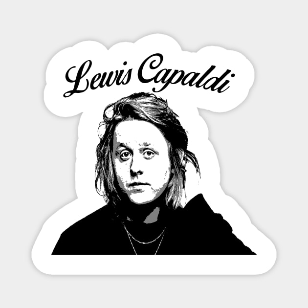 Lewis Capaldi Magnet by RichieDuprey