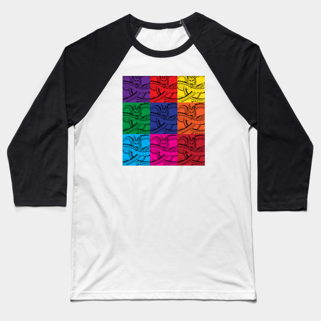 Dragon Ball Z Shenron Pop Art Shenron Baseball T Shirt Teepublic