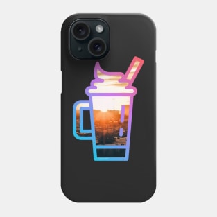 Coffee and sunsets Phone Case