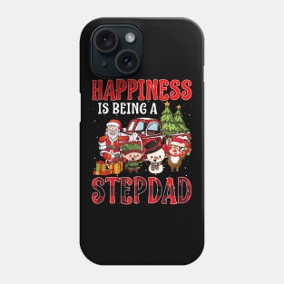 Happiness Is Being A Stepdad Christmas Phone Case