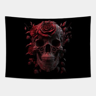 Skull & Roses Tapestry