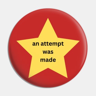 an attempt was made Pin