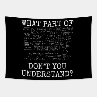 what part of don't understand funny math Tapestry