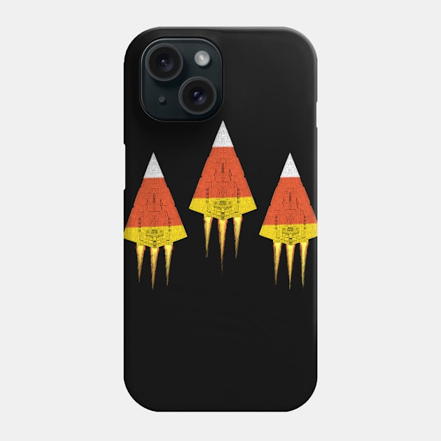 Candy Corn Destroyer Phone Case by DistractedGeek