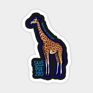 Day 10- Cartoon Rothschild Giraffe Magnet