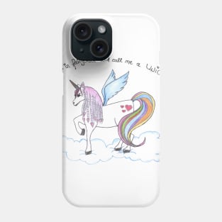 Roll me in fairy dust unicorn cute Phone Case