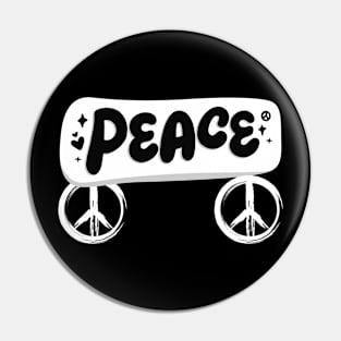 Peace sign Pin