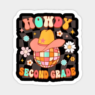 2nd Grade Teacher Rodeo Country Western Second Grade Magnet