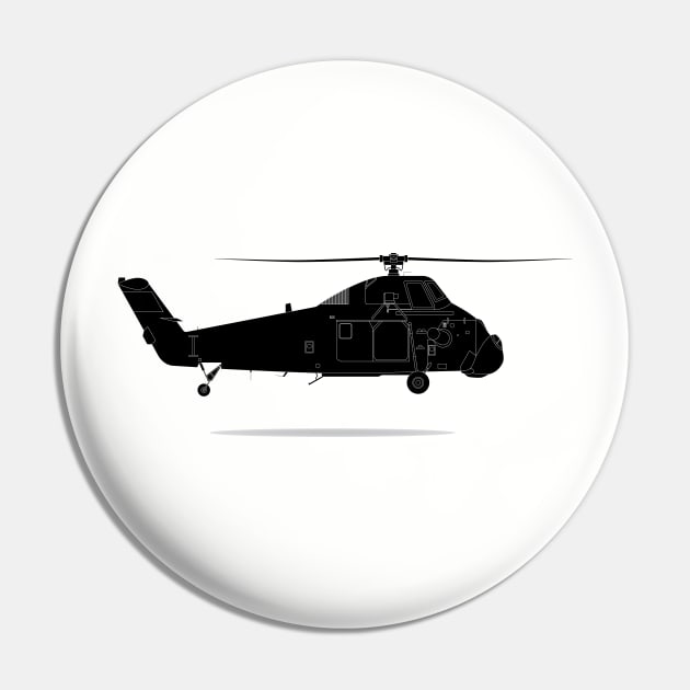 Wessex Helicopter Sea Rescue Pin by Funky Aviation