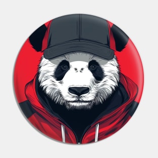 Panda Style Pin