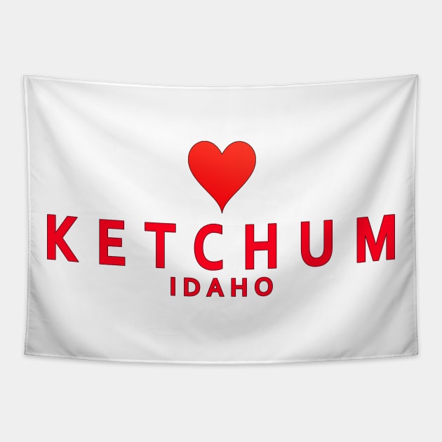 Ketchum Idaho Tapestry by SeattleDesignCompany